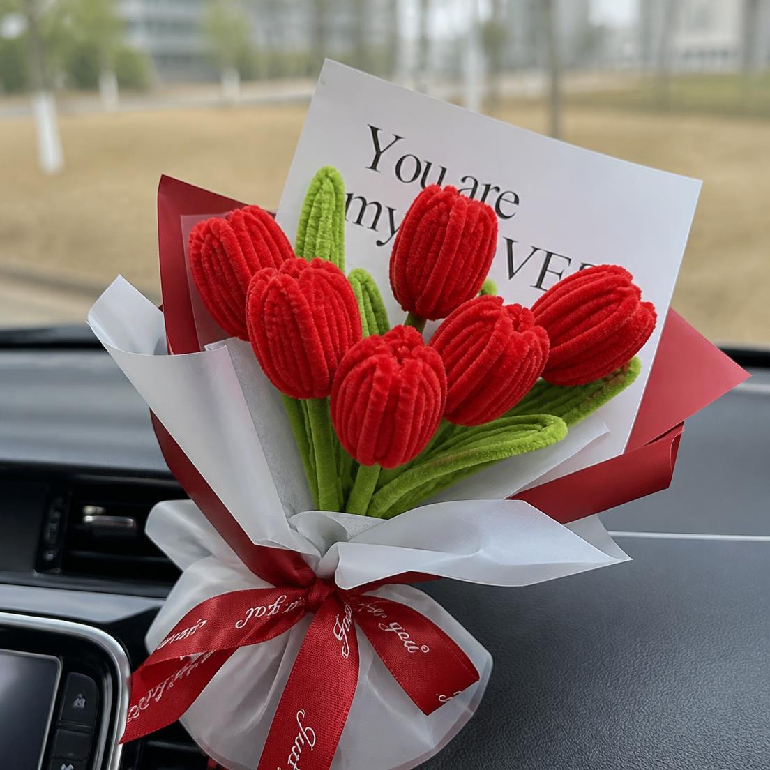 Gifts — handmade pipe cleaner flowers by Elysian