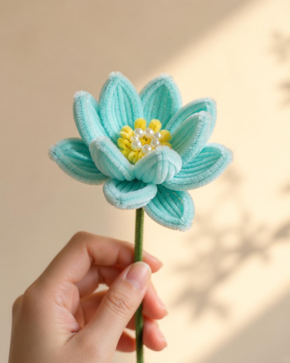 Single Blooms — handmade pipe cleaner flowers by Elysian
